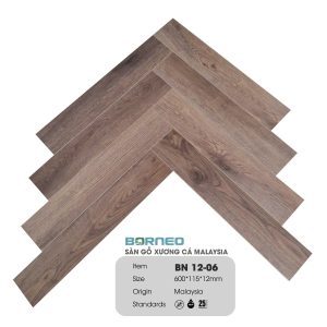 Sàn Gỗ Xương Cá Borneo BN 12-06