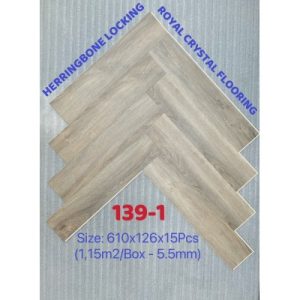 Sàn Nhựa Xương Cá Royal Crystal 4mm 139-1