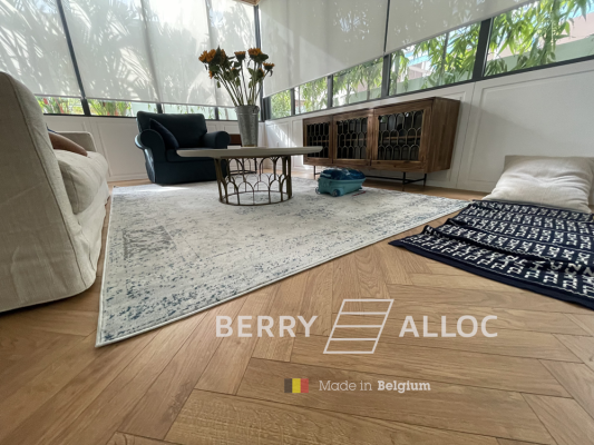 Sàn Gỗ Xương Cá Berry Alloc 8mm