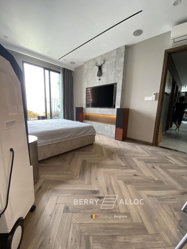 Sàn Gỗ Xương Cá Berry Alloc 12mm