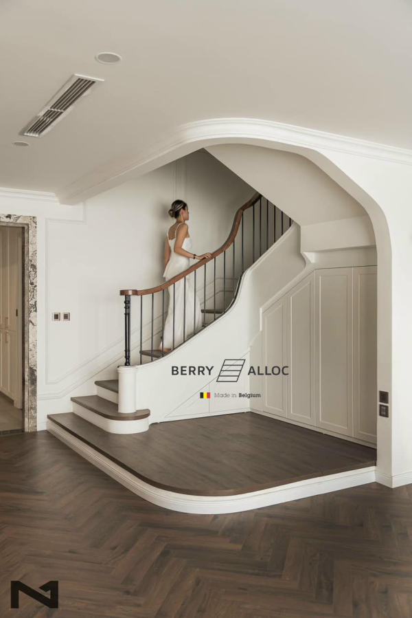 Sàn Gỗ Xương Cá Berry Alloc 12mm