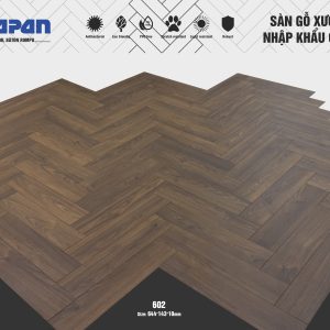 Sàn gỗ xương cá Alsa 10mm 602