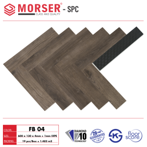 Sàn Nhựa Xương Cá Morser 4mm - FB04