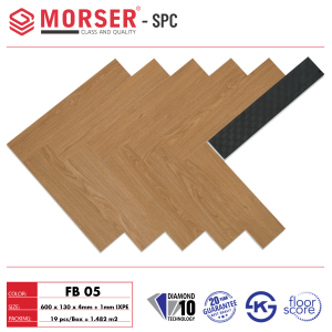 Sàn Nhựa Xương Cá Morser 4mm FB05