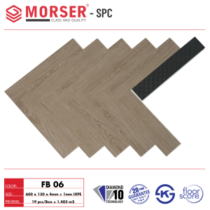 Sàn Nhựa Xương Cá Morser 4mm FB06