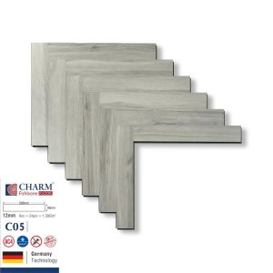 Sàn Gỗ Charm Xương Cá Cốt Xanh 12mm C05