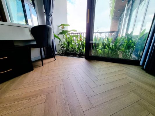 Sàn Gỗ Xương Cá Floorbit HB-12-09