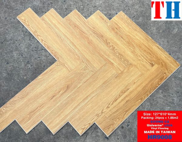 Sàn Nhựa Hèm Khóa Xương Cá Universe HR9008