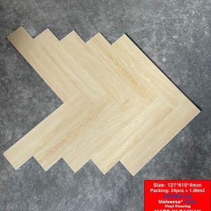 Sàn Nhựa Hèm Khóa Xương Cá Universe HR9009