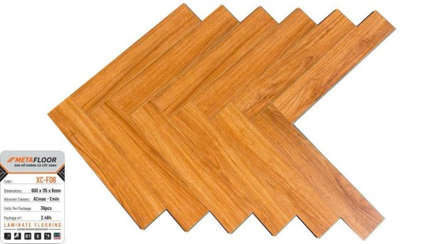 Sàn Gỗ Xương Cá Meta Floor 8mm XC-F06