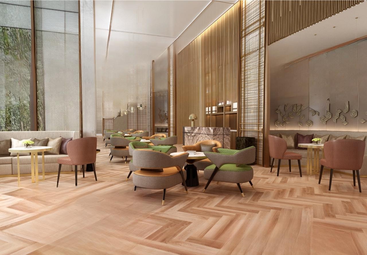 Sàn Nhựa Xương Cá Mat Floor 4mm Z713