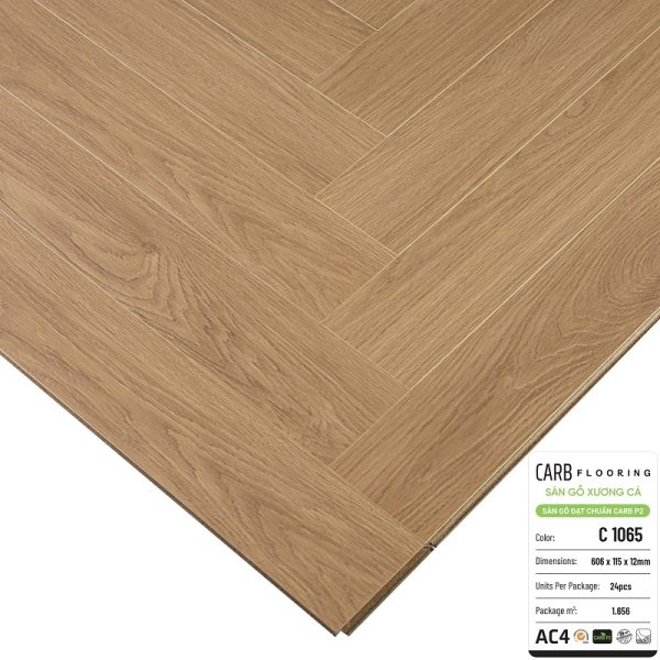 Sàn Gỗ Xương Cá CARB Flooring C1065