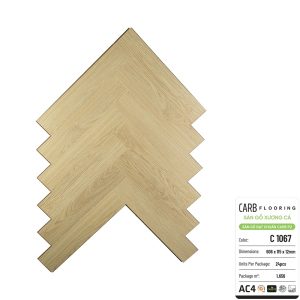 Sàn Gỗ Xương Cá CARB Flooring C1067