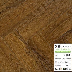Sàn Gỗ Xương Cá CARB Flooring C1068