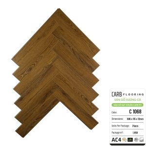 Sàn Gỗ Xương Cá CARB Flooring C1068
