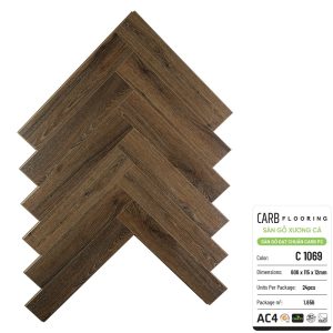 Sàn Gỗ Xương Cá CARB Flooring C1069