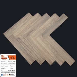 Sàn Gỗ TH Black Cốt Đen Xương Cá TH-C4