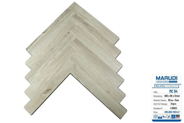 Sàn Gỗ Xương Cá Marudi MC94