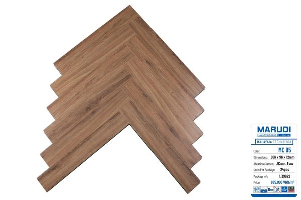 Sàn Gỗ Xương Cá Marudi MC95