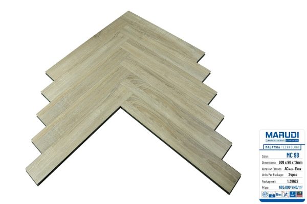 Sàn Gỗ Xương Cá Marudi MC98