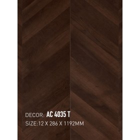 Sàn gỗ vân xương cá An Cường AC 4035 T Chateau Oak Chevron