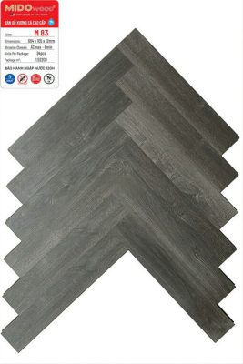 Sàn gỗ xương cá Mido Wood M83