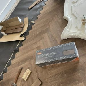 Sàn gỗ xương cá Mido Wood M85